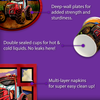 Red Tractor Birthday Party Tableware Kit For 16 Guests
