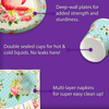 Par-Tea (Tea Party) Birthday Party Tableware Kit For 16 Guests