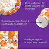 Birthday Galore Sweet as a Peach Party Tableware Kit For 16 Guests