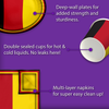 German Flag Birthday Party Tableware Kit For 16 Guests - BirthdayGalore.com