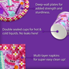 Girl Mining Pixel Birthday Party Tableware Kit For 16 Guests - BirthdayGalore.com