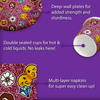 Girl Pink Glitter Emoji Birthday Party Tableware Kit For 16 Guests - BirthdayGalore.com