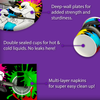 Paintball Birthday Party Tableware Kit For 16 Guests