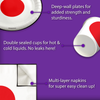 Japan Flag Birthday Party Tableware Kit For 16 Guests