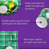 Golf Birthday Party Tableware Kit For 16 Guests