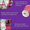 Pink Paris Birthday Party Tableware Kit For 16 Guests - BirthdayGalore.com