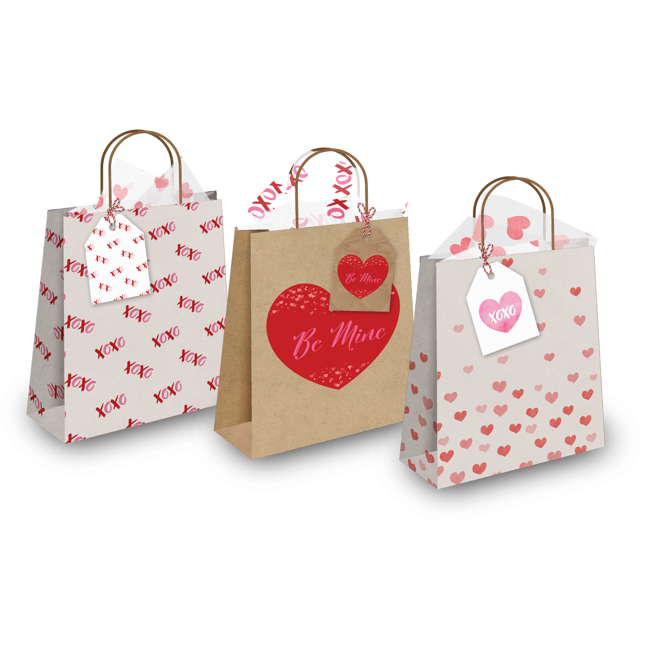 Be Mine Assortment Gift Tags