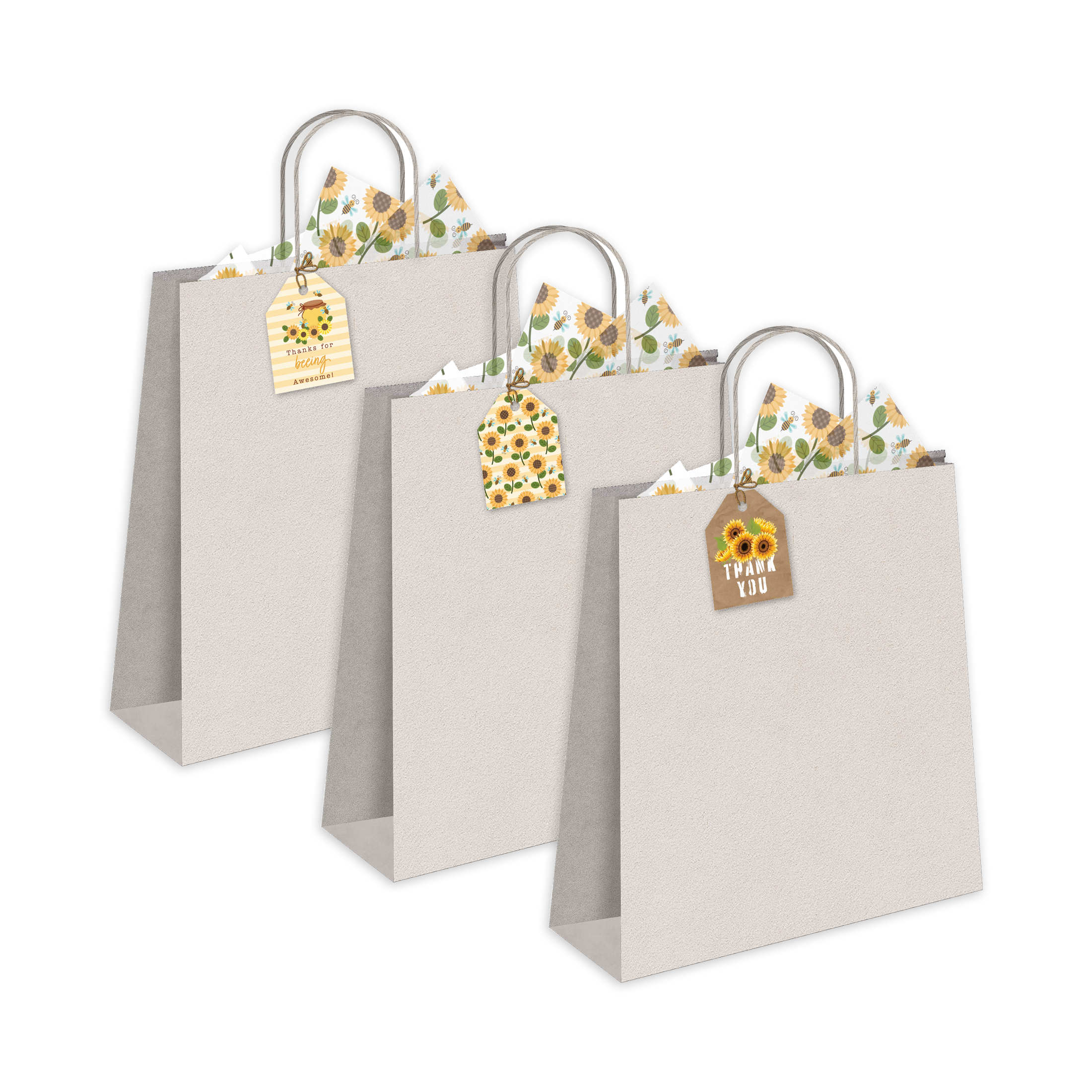 Sunflowers Assortment Gift Tags