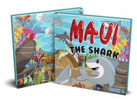 Maui the Shark Birthday Party Tableware Kit For 16 Guests - BirthdayGalore.com