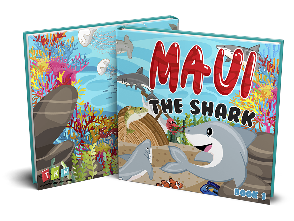 Maui the Shark Birthday Party Tableware Kit For 16 Guests - BirthdayGalore.com