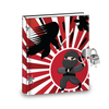 Gift Idea: Ninja Warrior Kids Diary With Lock - BirthdayGalore.com