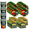Ninja Master Birthday Party Tableware Kit For 16 Guests - BirthdayGalore.com