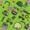 Classic Camo Photo Booth Props 20pcs Assembled - BirthdayGalore.com