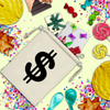 Money Drawstring Tote Bag (10 Pack) - BirthdayGalore.com