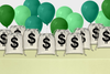 Money Drawstring Tote Bag (10 Pack) - BirthdayGalore.com