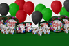 Birthday Galore Poker Party Tableware Kit For 16 Guests