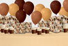 Coffee Birthday Party Tableware Kit For 16 Guests