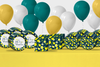Lemon Baby Shower Tableware Kit For 24 Guests