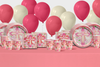 Birthday Galore Baptism Girl Party Tableware Kit For 16 Guests