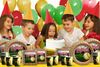 Softball Birthday Party Tableware Kit For 16 Guests - BirthdayGalore.com
