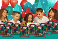 Lumberjack Drawstring Tote Bag (10 Pack) - BirthdayGalore.com
