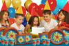 Mighty Women Super Hero Birthday Party Tableware Kit For 16 Guests - BirthdayGalore.com