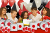 Japan Flag Birthday Party Tableware Kit For 16 Guests