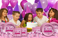Dance Birthday Party Tableware Kit For 16 Guests - BirthdayGalore.com