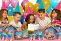 Princess Fairytale Birthday Party Tableware Kit For 16 Guests - BirthdayGalore.com