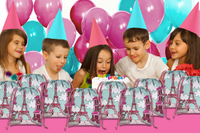 Pink Paris Drawstring Tote Bag (10 Pack) - BirthdayGalore.com