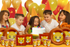 Lion Birthday Party Tableware Kit For 16 Guests