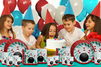 Bowling Fun Birthday Party Tableware Kit For 16 Guests - BirthdayGalore.com