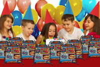 Superhero Drawstring Tote Bag (10 Pack) - BirthdayGalore.com