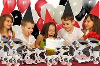 Cow Birthday Party Tableware Kit For 16 Guests - BirthdayGalore.com