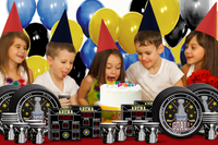 Hockey Birthday Party Tableware Kit For 16 Guests