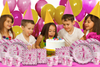 Little Ballerina Birthday Party Tableware Kit For 16 Guests - BirthdayGalore.com