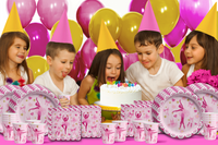 Little Ballerina Birthday Party Tableware Kit For 16 Guests - BirthdayGalore.com