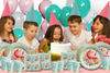 Par-Tea (Tea Party) Birthday Party Tableware Kit For 16 Guests