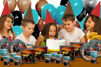 ATV Birthday Party Tableware Kit For 16 Guests