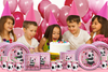 Panda Birthday Party Tableware Kit For 16 Guests - BirthdayGalore.com