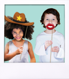 Cowboy Photo Booth Props 20pcs Assembled - BirthdayGalore.com