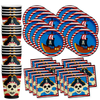 Pirate Ship Birthday Party Tableware Kit For 16 Guests - BirthdayGalore.com