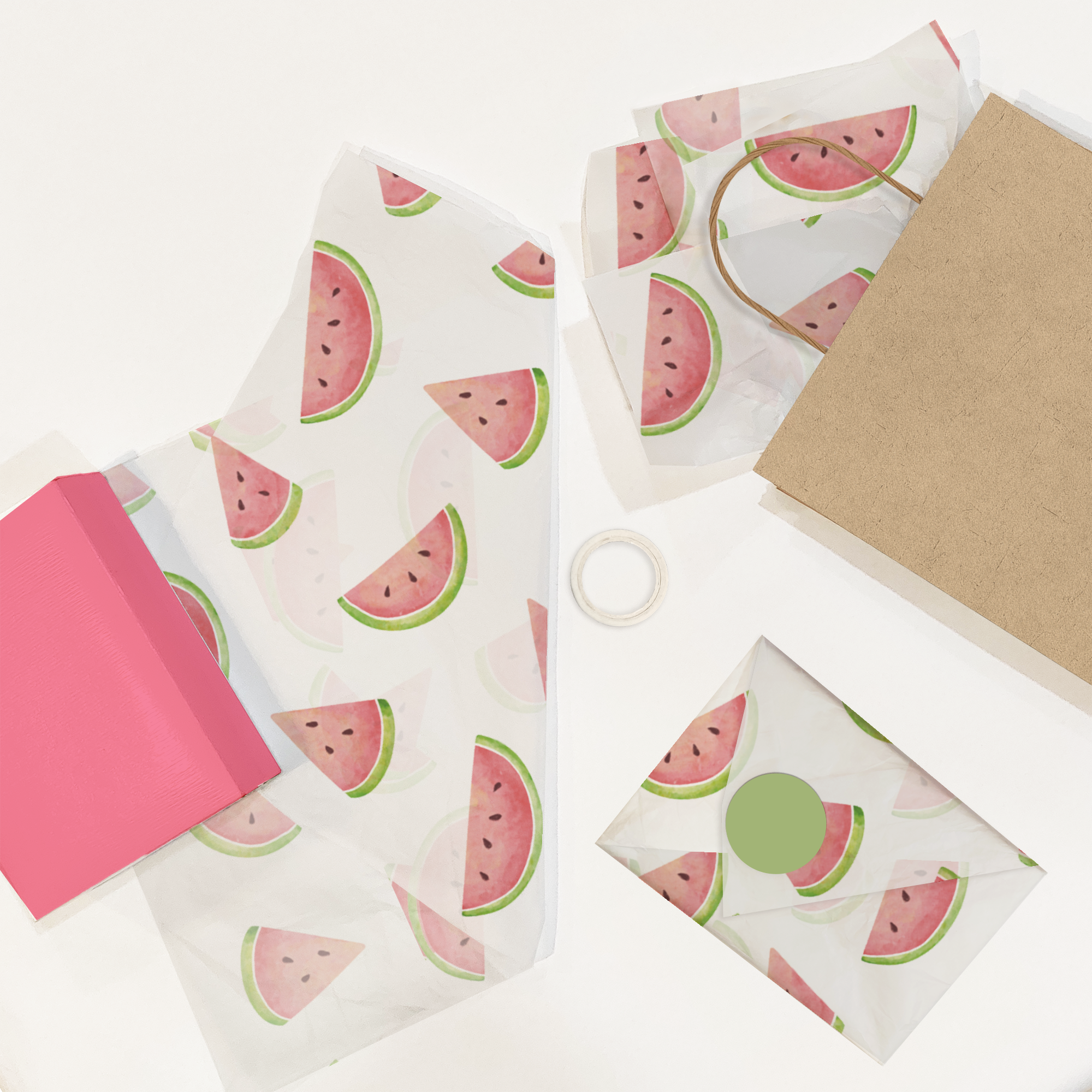 Watermelon Designer Tissue Paper for Gift Bags