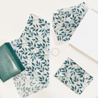 Teardrop Leaves Tissue Paper