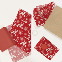 Ho Ho Ho Tissue Paper for Gift Bags