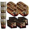 Rock Star Guitar Birthday Party Tableware Kit For 16 Guests - BirthdayGalore.com