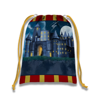 Wizard Castle Drawstring Tote Bag (10 Pack) - BirthdayGalore.com