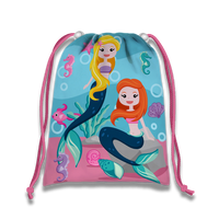 Mermaids Drawstring Tote Bag (10 Pack) - BirthdayGalore.com