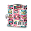 Gift Idea: Girl Superhero Kids Diary With Lock - BirthdayGalore.com