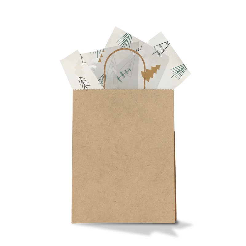 Fir Trees Tissue Paper